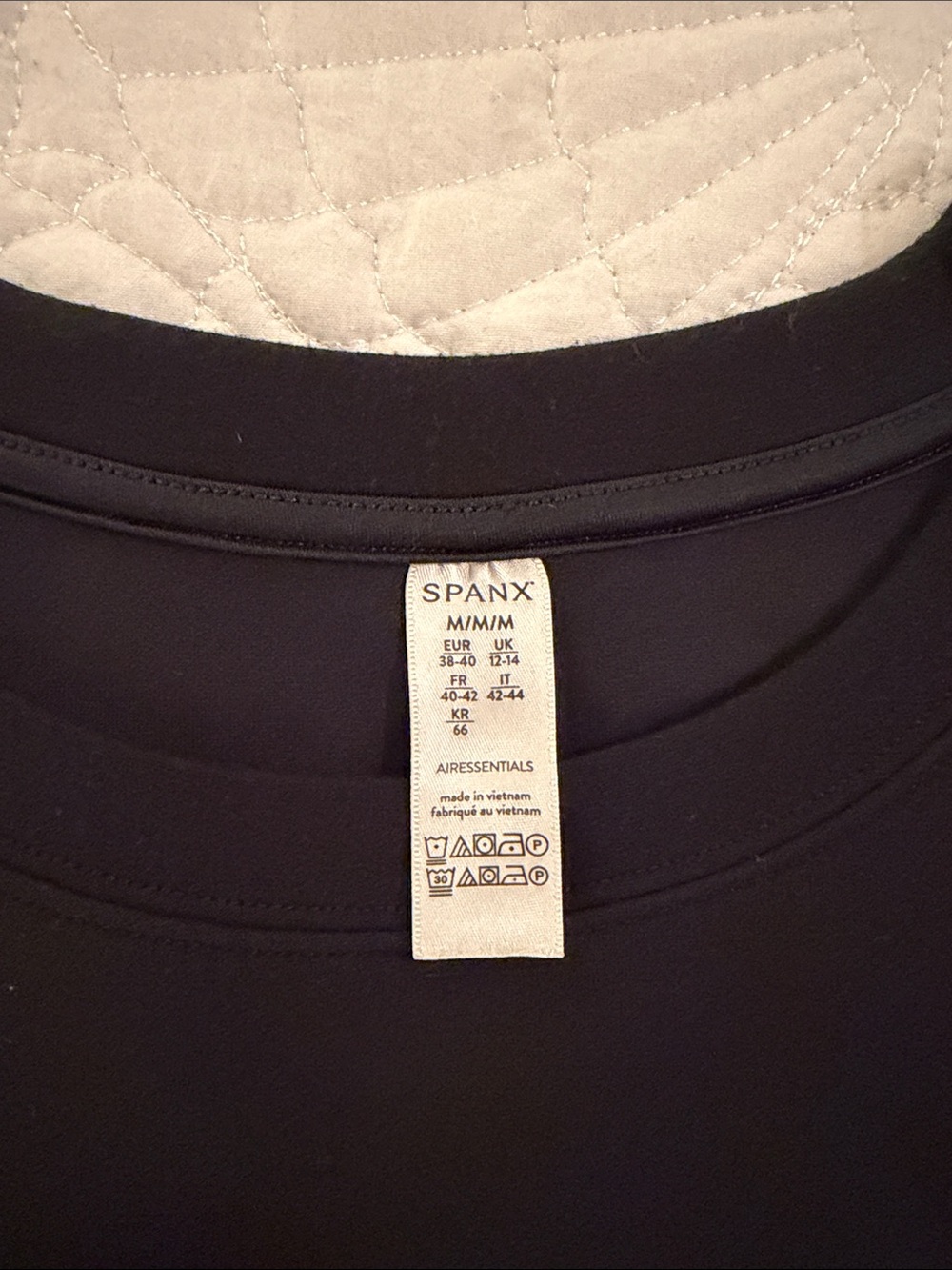 SPANX Black Short-Sleeve Crewneck Mini Dress - Picture 7 of 10
